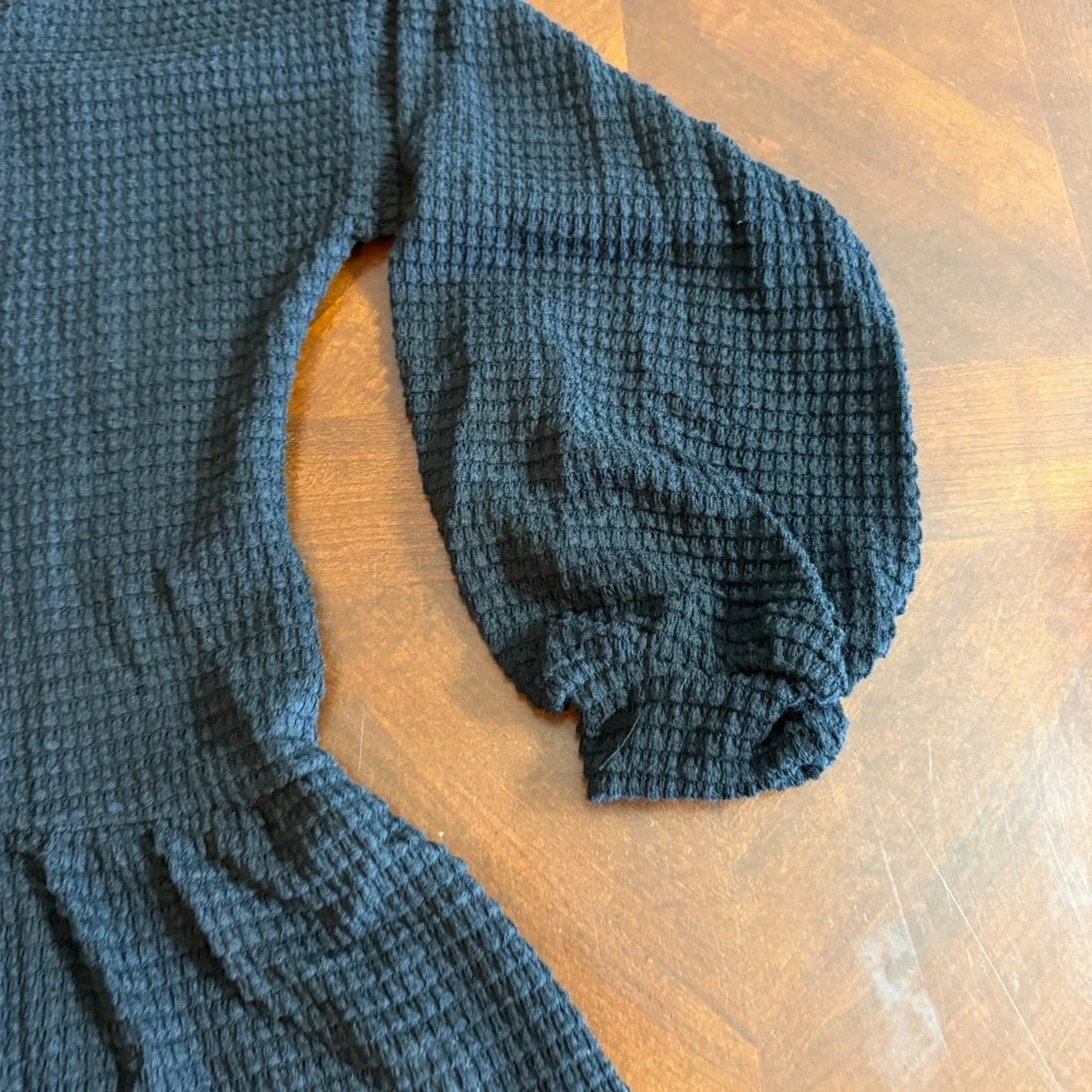 Women's Tunic Pullover Black‎ Cowl Neck small